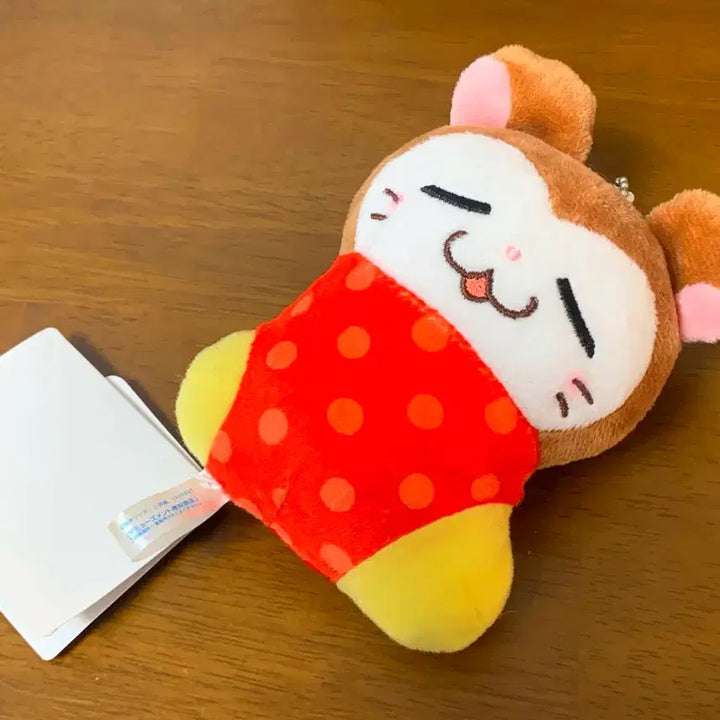[BUNJANG] Hamtaro Sleepy Hamtaro Plush Doll with Keychain / 방가방가햄토리 쿨쿨이 인형