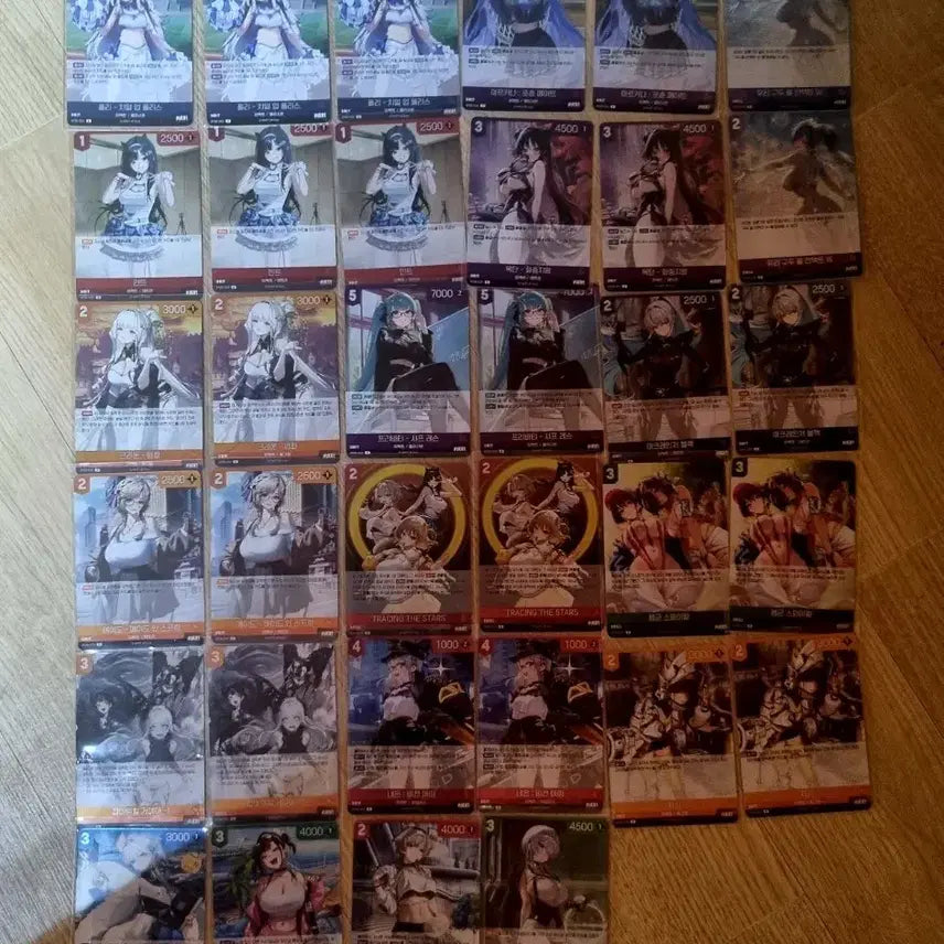 [BUNJANG] N-vele Arena Rare (R) Card 52-Piece Set / 니벨아레나 니케,브더2,이터널 레어(R)카드 52장 팝니다(1,2번 사진참고)