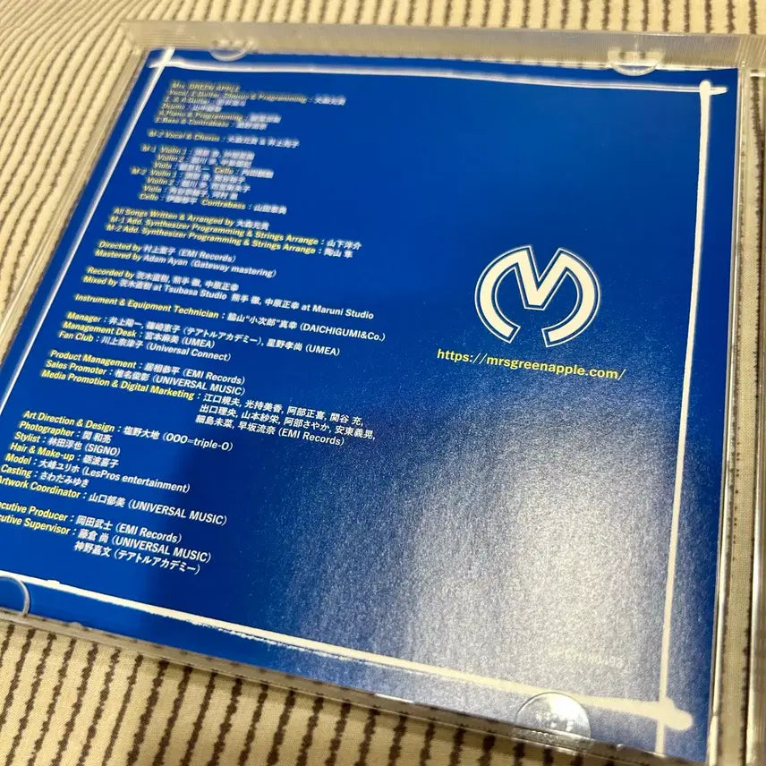[BUNJANG] Mrs. Green Apple AO TO NATSU CD / 미세스그린애플 아오토나츠 cd
