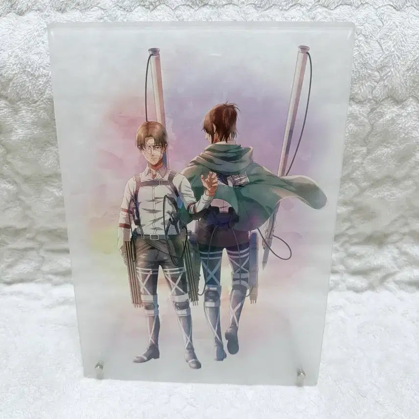 [BUNJANG] Attack on Titan Levi Hange Acrylic Stand / 진격의 거인 리바이, 한지 아크릴