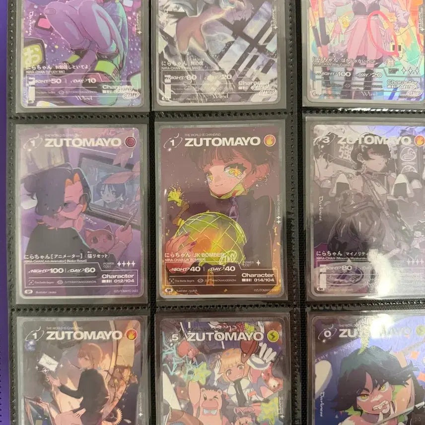 [BUNJANG] Zutto Mayo Zud Card 1st Edition SR Bundle Set (22 cards) / 즛토마요 즛카드 1탄 sr 22장 일괄