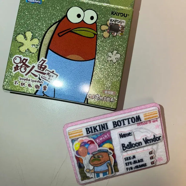[BUNJANG] SpongeBob Random Resident Citizen Card Bikini Bottom / 스폰지밥 랜덤 주민 시민 카드 비키니시티