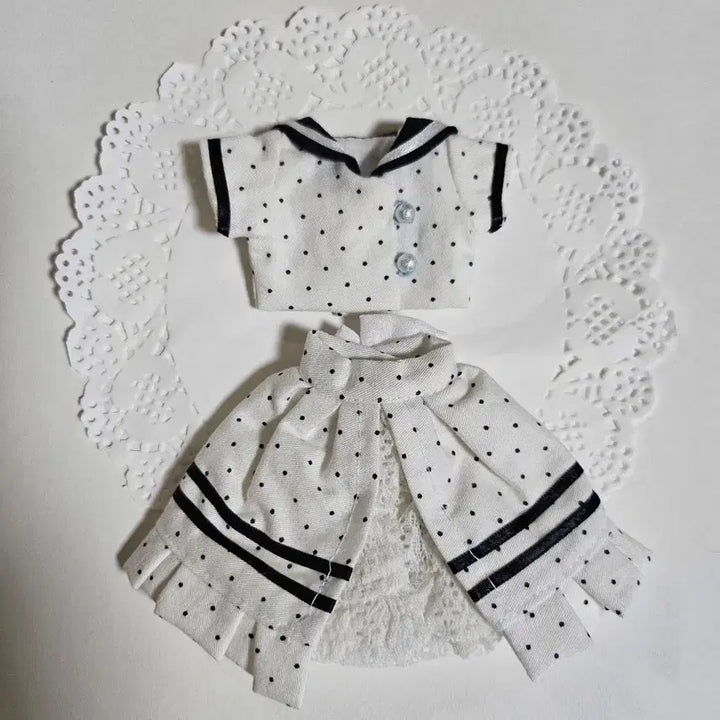 [BUNJANG] Obitsu 22 Size Marine Two-Piece Set New / 리카인형 ob22 싸이즈 마린 투피스 새상품