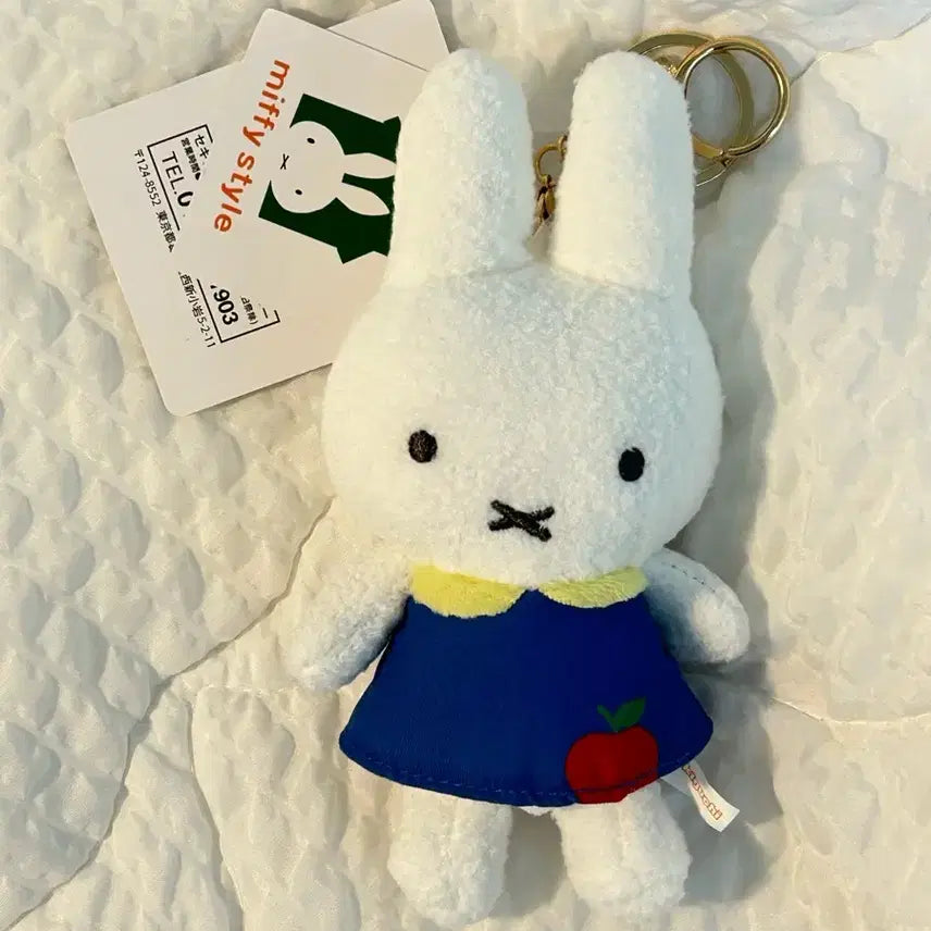 [BUNJANG] Miffy Sekiguchi Costume Doll Keychain / 택0,새상품) 일본 미피 세키구치 코스튬 인형 키링