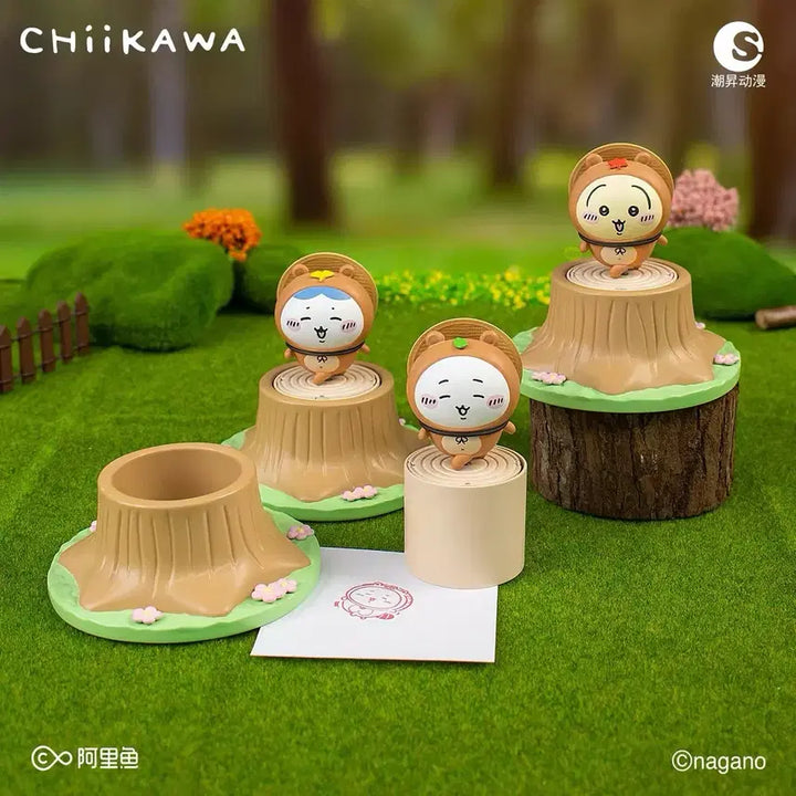 [BUNJANG] Hachitore Tanuki Raccoon Stamp / 하치와레 타누키 너구리 스탬프 도장