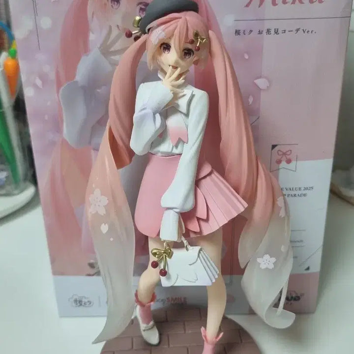 [BUNJANG] Sakura Miku Popup Parade Figure / 사쿠라 미쿠 팝업퍼레이드 피규어 꽃놀이