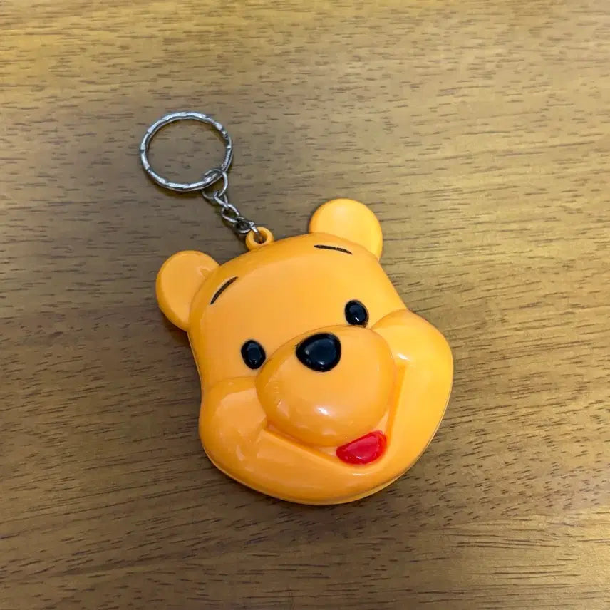[BUNJANG] Classic Winnie the Pooh Mirror Comb Set Keychain / 고전 곰돌이 푸 거울 빗 세트 키링