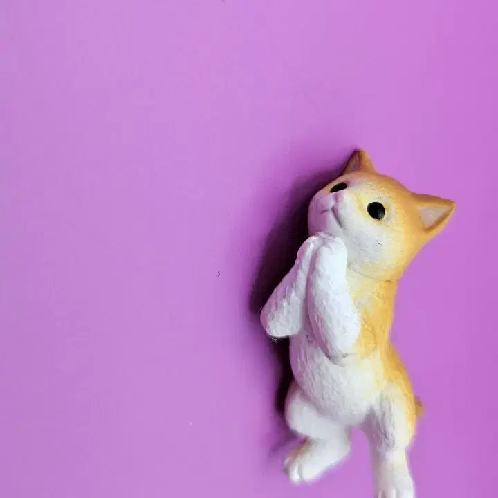 [BUNJANG] Assorted Poses Cat Figurines Set (6 Pieces) / 다양한 포즈 고양이 피규어 6개 모음