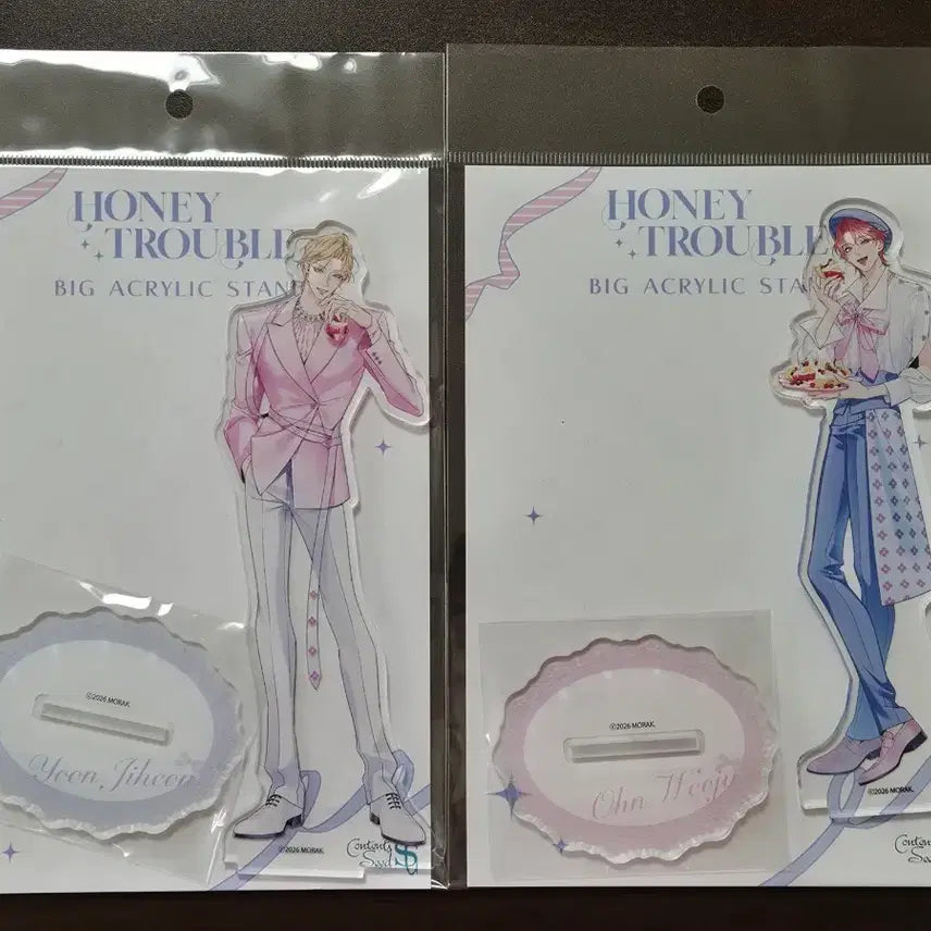 [BUNJANG] Honey Trouble Japan Pop-up Lucky Draw Acrylic Stand Set / 미개봉 허니트러블 일본 팝업 LD 아크릴 스탠드 세트