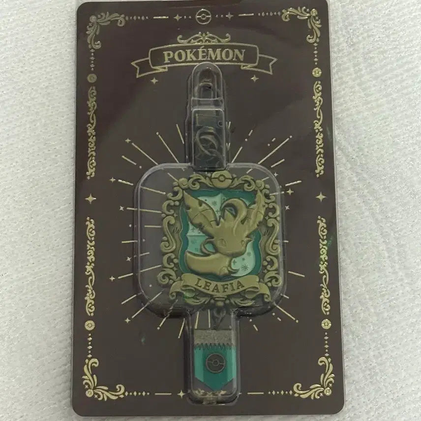 [BUNJANG] Pokemon Eternal Antique Metal Keychain Leafeon / 포켓몬스터 이터널 앤틱 메탈 키링 리피아