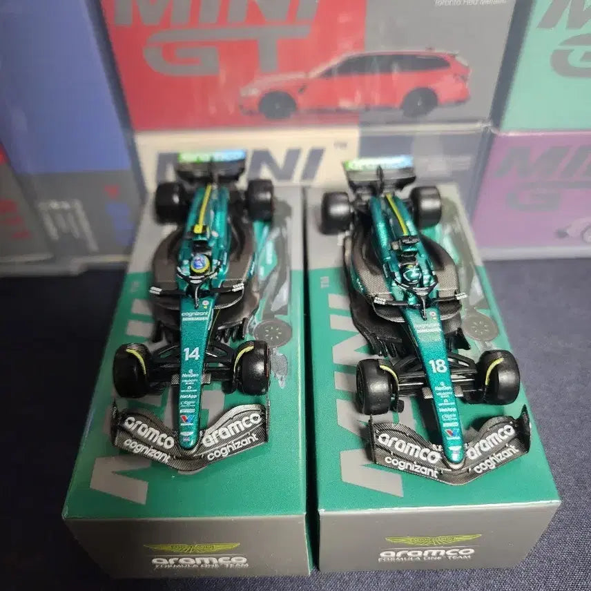 [BUNJANG] Mini GT Aston Martin F1 Bundle Set / 미니지티 애스턴마틴 F1 일괄