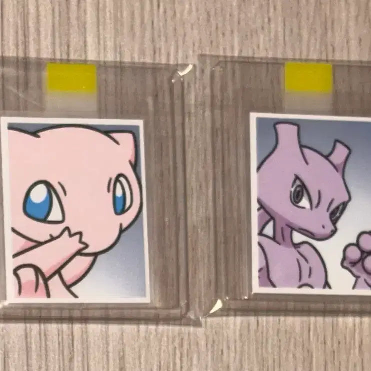 [BUNJANG] Mew/Mewtwo Pokemon ID Photos Set 3 / 뮤 뮤츠 포켓몬 증명사진 3탄