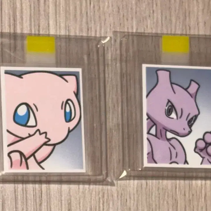 [BUNJANG] Mew/Mewtwo Pokemon ID Photos Set 3 / 뮤 뮤츠 포켓몬 증명사진 3탄