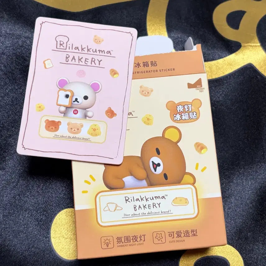 [BUNJANG] San-X Rilakkuma Bakery Mood Lamp Magnet Korilakkuma / 산엑스 리락쿠마 베이커리 무드등 자석 마그넷 코리락쿠마