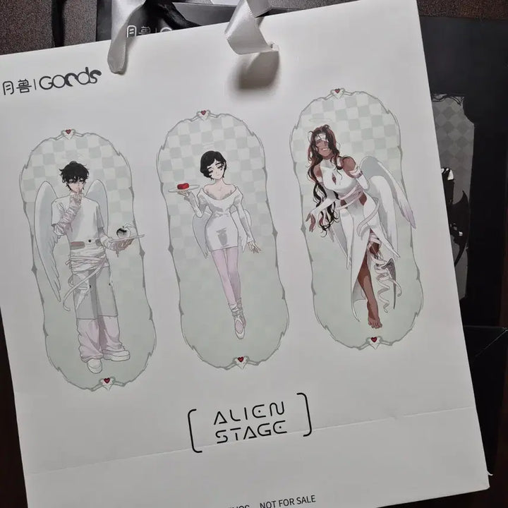 [BUNJANG] Alien Stage AaD Pop-up Shopping Bag / 에일리언스테이지 에이스테 AaD 팝업 쇼핑백