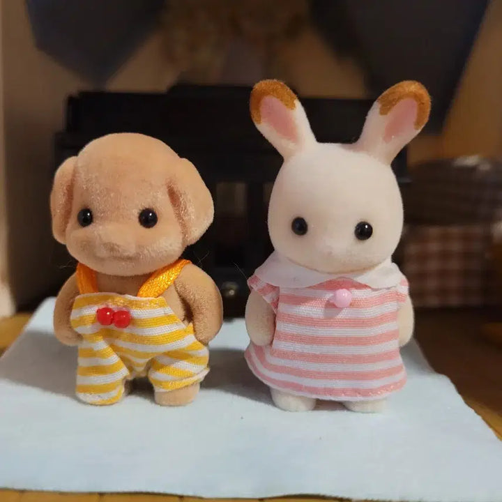 [BUNJANG] Sylvanian Families Old Standing Bundle Set / 실바니안 올드 직립 일괄
