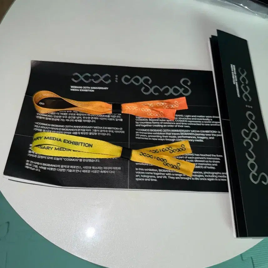 [BUNJANG] BIGBANG 20th Anniversary Exhibition Bracelet / 빅뱅 전시회 팔찌