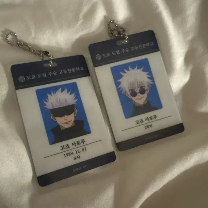 [BUNJANG] Jujutsu Kaisen Satoru Gojo Student ID Card Set / 주술회전 고죠 사토루 학생증 아이디카드 ID 카드 회옥옥절
