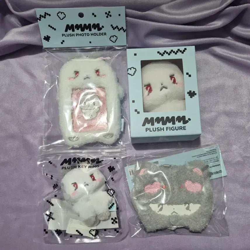 [BUNJANG] Playgroup Mmemimu Memo Set (Eunho) Unsealed Doll, Keyring, Hat, Photoholder Bundle / 플레이브 므메미무 므모 세트 양도 미개봉