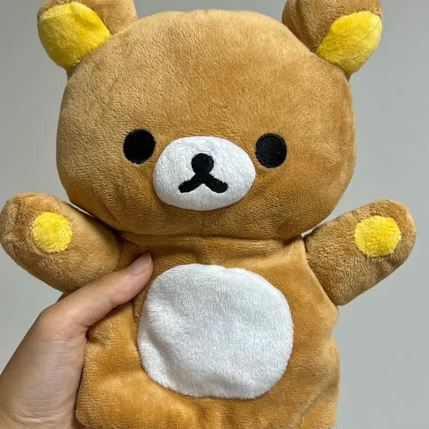 [BUNJANG] Classic Rilakkuma Hand Puppet Doll / 고전 리락쿠마 핸드퍼펫 인형