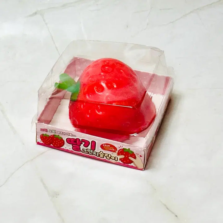 [BUNJANG] Strawberry Crunch Slime / 딸기 크런치 슬랑이