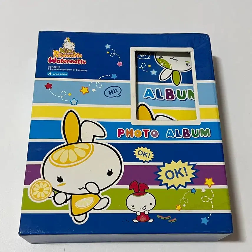 [BUNJANG] Vintage Rabbit Character Photo Album / 고전문구 토끼 캐릭터 포토 앨범