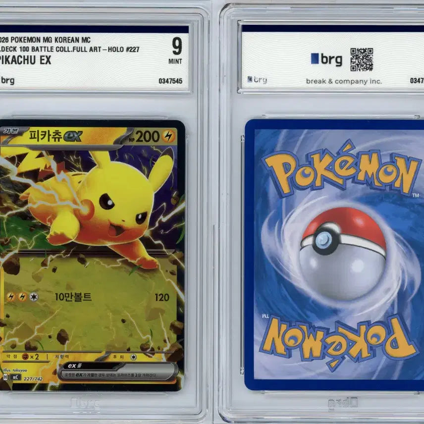 [BUNJANG] Pikachu 100-Deck Pokémon Card / 100덱 피카츄 brg9 포켓몬카드
