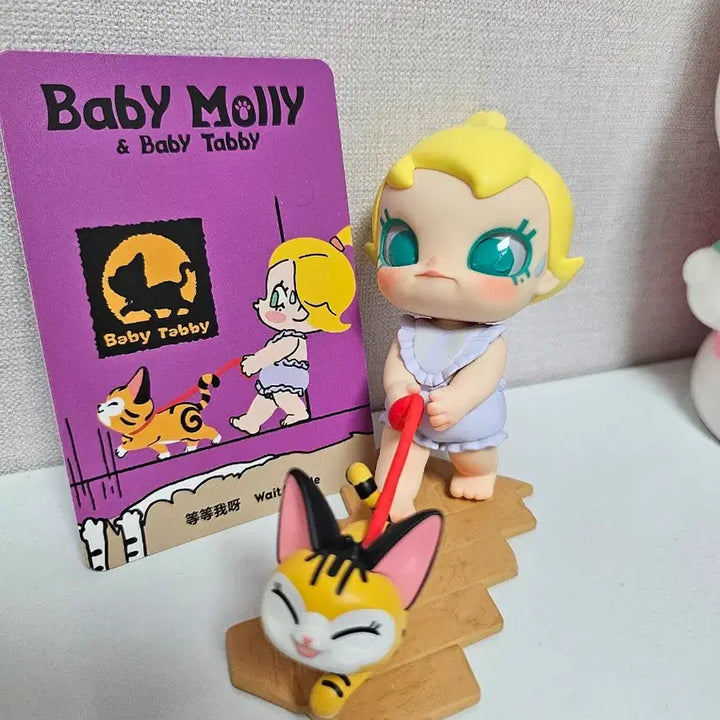 [BUNJANG] Pop Mart Baby Molly &amp; Tabby Figure / 팝마트 베이비몰리 피규어 판매합니다