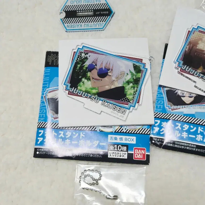 [BUNJANG] Jujutsu Kaisen Gojo Satoru Acrylic Stand Bundle Set / 주술회전 고죠 사토루 아크릴 일괄 회옥옥절 게토 고죠