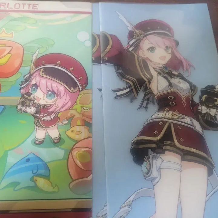 [BUNJANG] Genshin Cafe Charlotte File / 원신 카페 샤를로트 파일