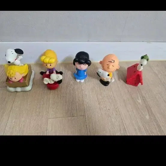 [BUNJANG] Snoopy Figure 5-Piece Set / 스누피 피규어 5종 세트