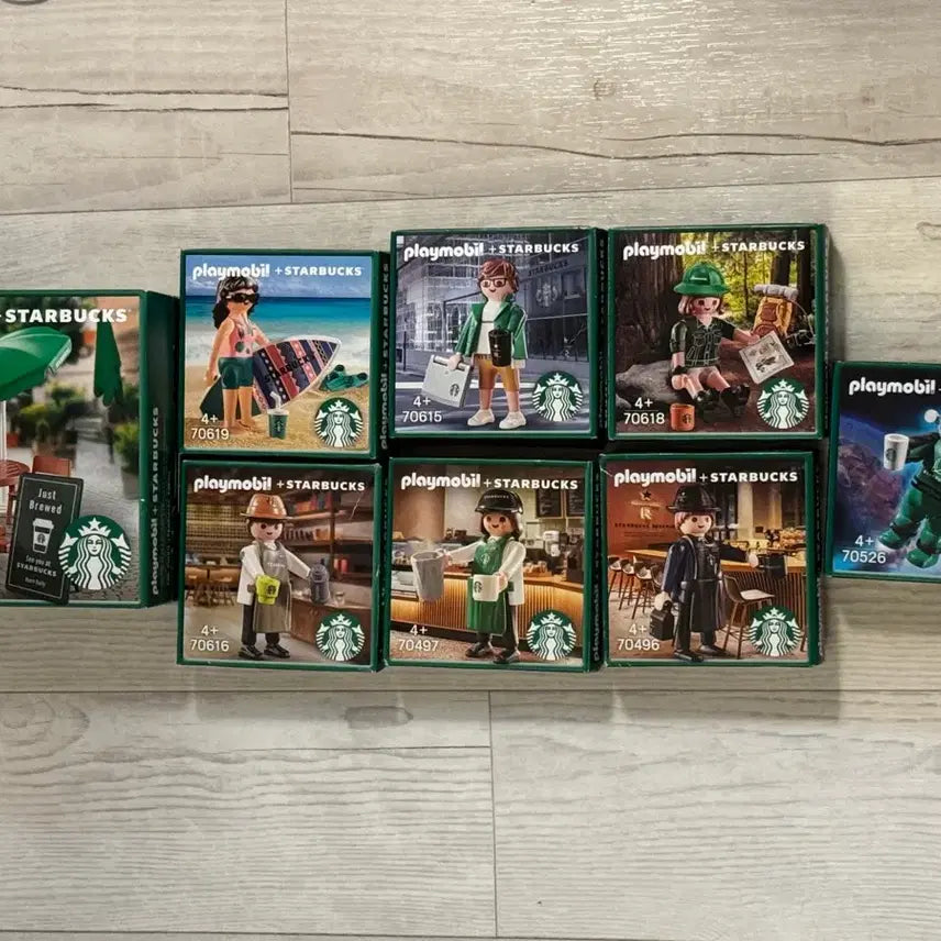 [BUNJANG] Starbucks x Playmobil Collaboration Full Set / 2021 스타벅스x플레이모빌 콜라보 풀세트