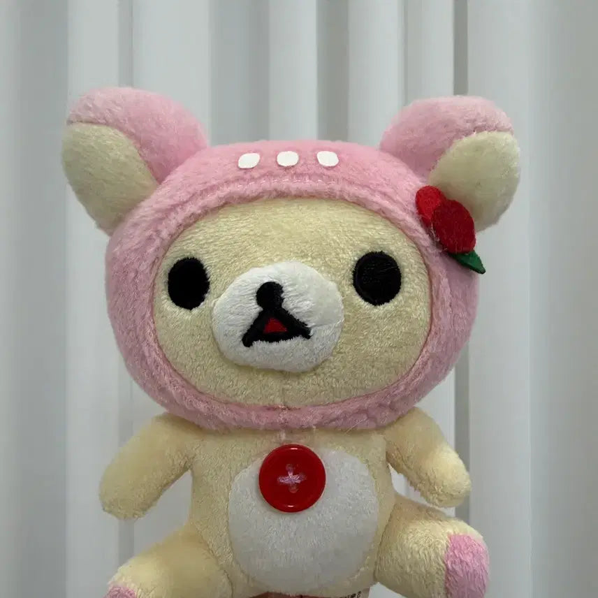 [BUNJANG] Rilakkuma Squirrel Costume Plush Doll / 다람쥐코리락쿠마인형