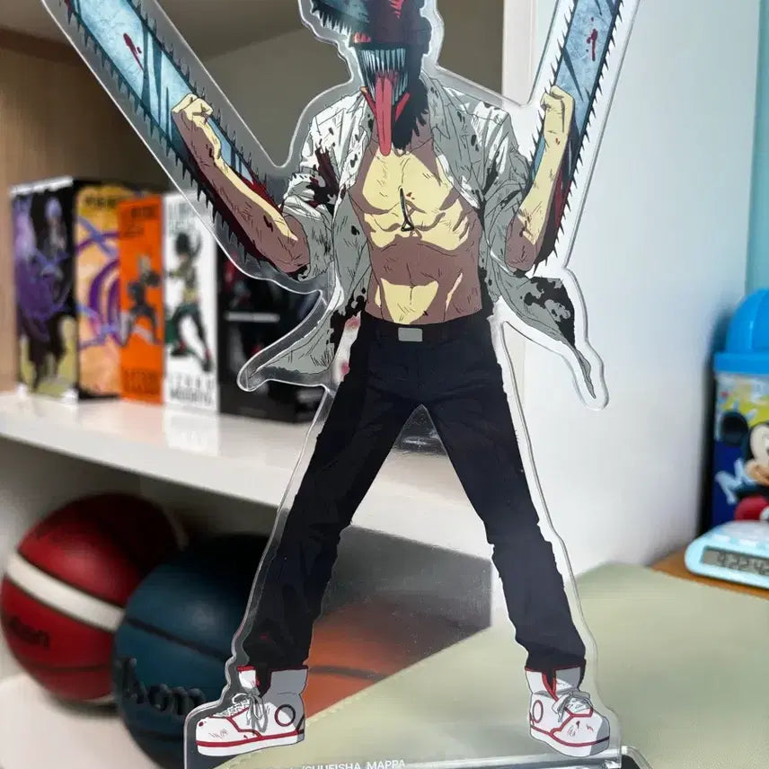 [BUNJANG] Chainsaw Man Denji Large Acrylic Stand Limited Edition / 홍대 팝업 체인소맨 덴지 대형아크릴 한정판