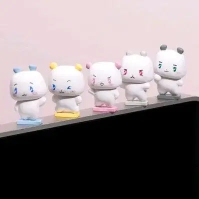 [BUNJANG] Meme Mimu Monitor Figure Set / 므메미무 모니터 피규어 세트
