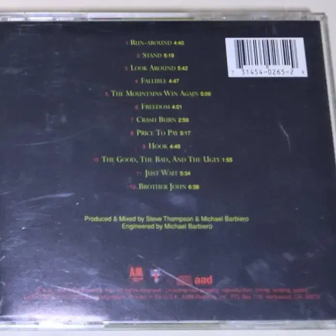 [BUNJANG] Blues Traveler FOUR (Unsealed CD) / 블루스 트래블러 - FOUR (개봉 CD)