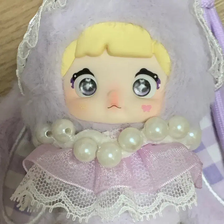 [BUNJANG] Rabbit Charm Purple / 노미인형 토끼키링 보라색