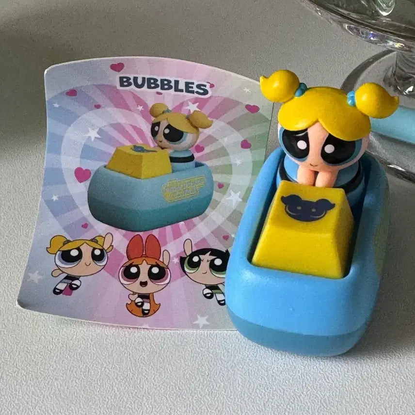 [BUNJANG] Powerpuff Girls Gachapon Bubble Keycaps / 파워퍼프걸 키캡 가챠 버블