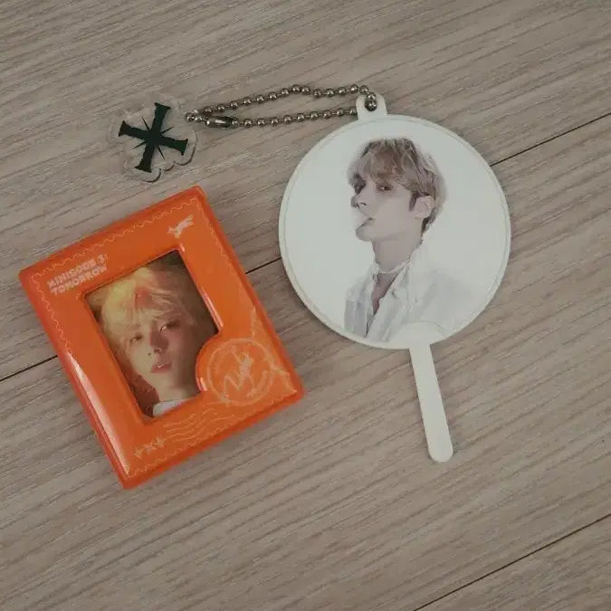 [BUNJANG] TXT Soobin Grip Talk, Huening Kai Fan Ring Set / 투바투 수빈그립톡 휴닝카이 부채키링