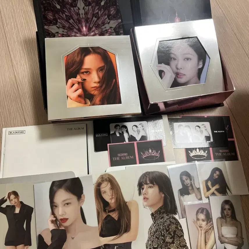 [BUNJANG] Blackpink The Album Photocard Set / 블랙핑크 더앨범 포카 포함 세트