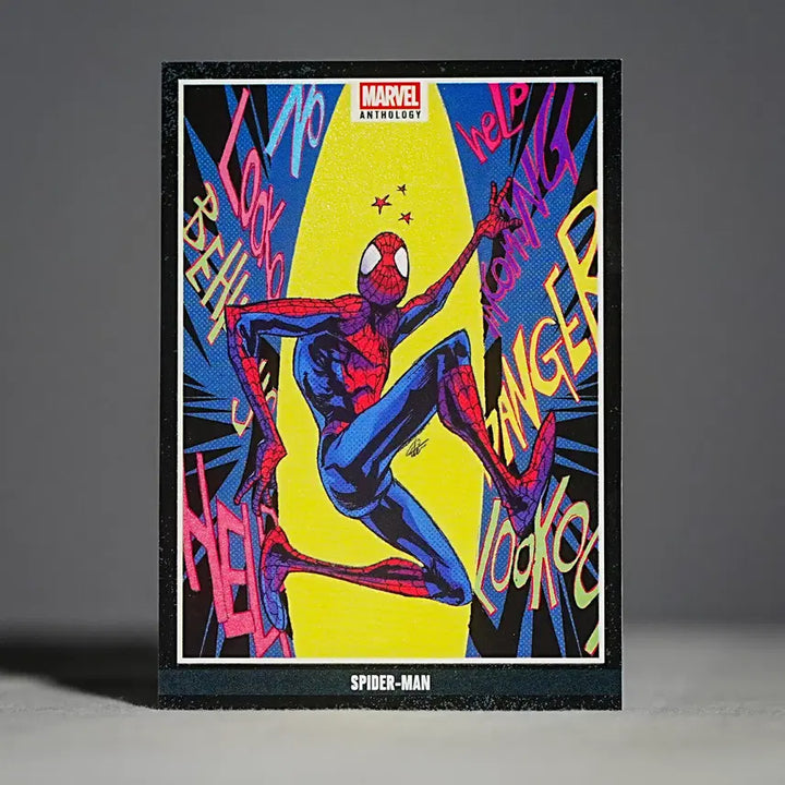[BUNJANG] Panini Marvel Anthology Glow in the Dark Cards - Spider-Man, Moon Knight, Magneto, Daredevil Set / [무료배송] PANINI 마블 앤솔로지 스파이더맨 포함 4종 프리미엄 야광카드 [Glow in the Dark Card]