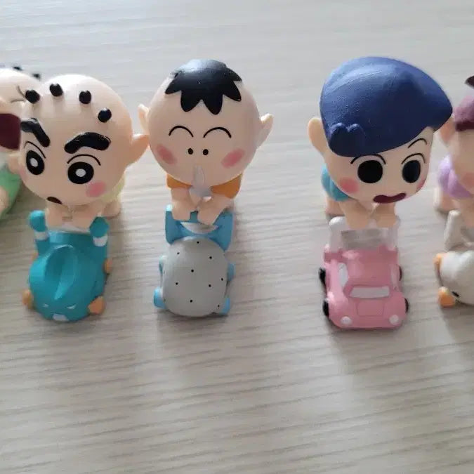 [BUNJANG] Crayon Shin-chan Stroller Figure Bundle Set (6 Types) / 짱구 유모차 피규어 일괄