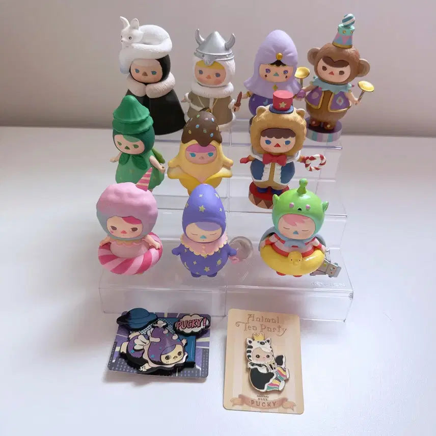 [BUNJANG] PUCKY Figure and Badge Bundle Set / 푸키세트
