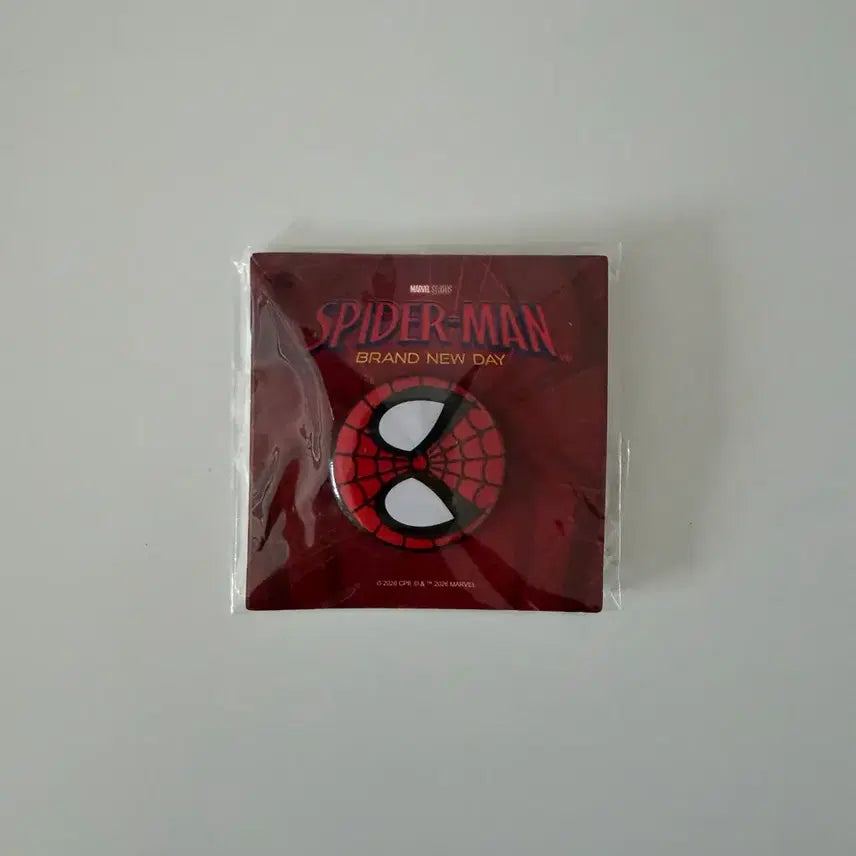 [BUNJANG] Spider-Man Birthday Pin Badge / 스파이더맨 브뉴데 핀뱃지