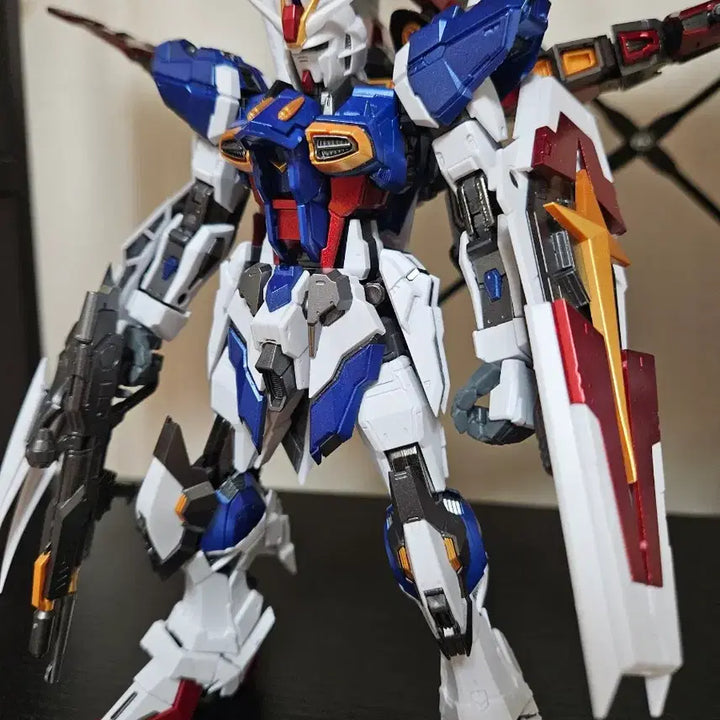 [BUNJANG] Eagle Model Impulse Gundam Metallic Coating Ver. Plamodel (Pre-assembled) / 이글모형 임펄스 건담 메탈릭코팅버전 프라모델 가조립