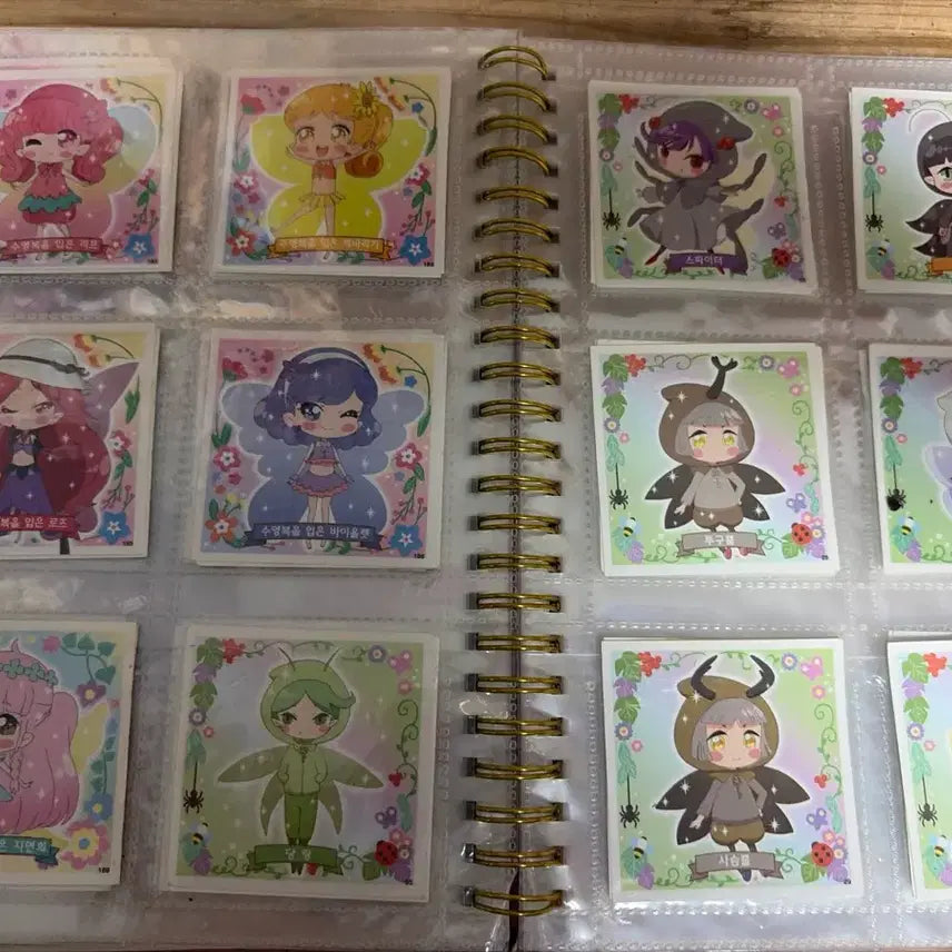 [BUNJANG] Fairy World Fairyru Sticker Book / 페어리루 스티커 도감