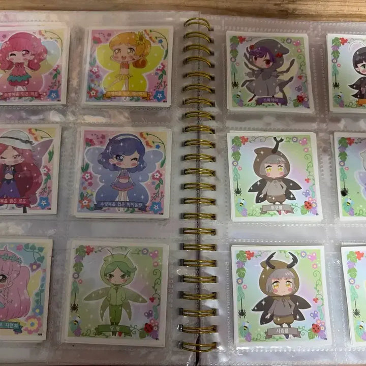 [BUNJANG] Fairy World Fairyru Sticker Book / 페어리루 스티커 도감