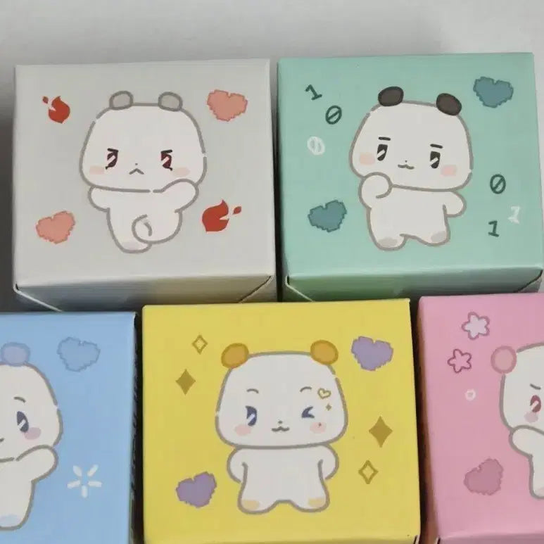[BUNJANG] Pllave Mmemimoo Keycap 5-Piece Set / 플레이브 므메미무 키캡 5개 세트