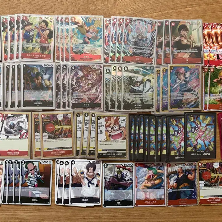 [BUNJANG] One Piece Card Game Koby High-Rare Starter Deck Set / 원피스 카드게임 코비 고레어 완덱