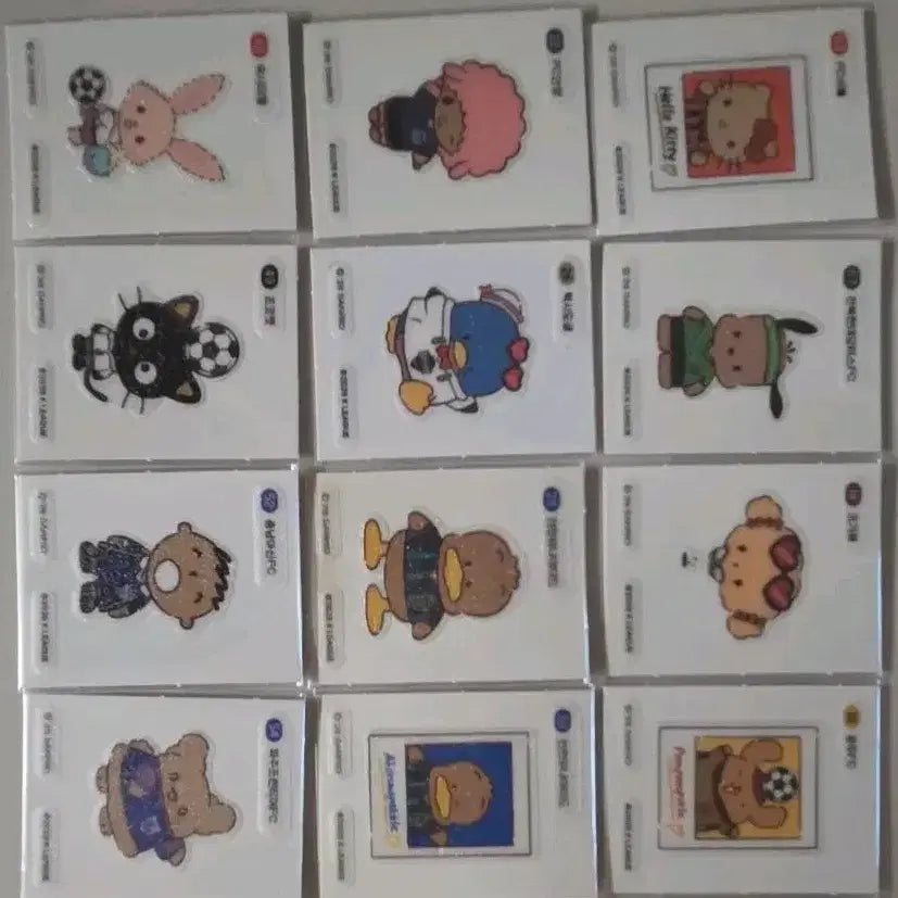 [BUNJANG] K League Sanrio Ttibusil Sticker Bundle Set / K리그 산리오 띠부씰 교환 판매